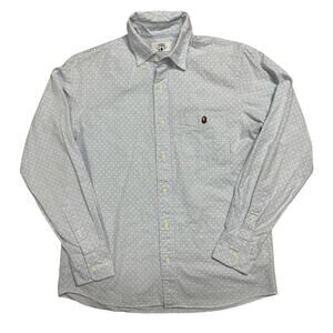 L Bape One Point Oxford Shirt